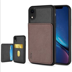 🆕ProCase iPhone XR Slim Wallet Case Leather